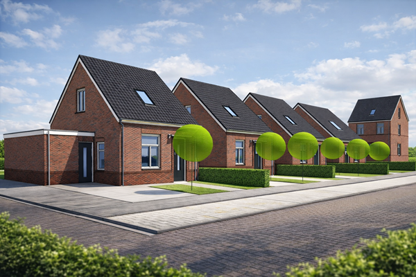 Levensloopbestendige semibungalow met licht en comfort te Slek-Echt in het nieuwbouwproject Zonnendael.